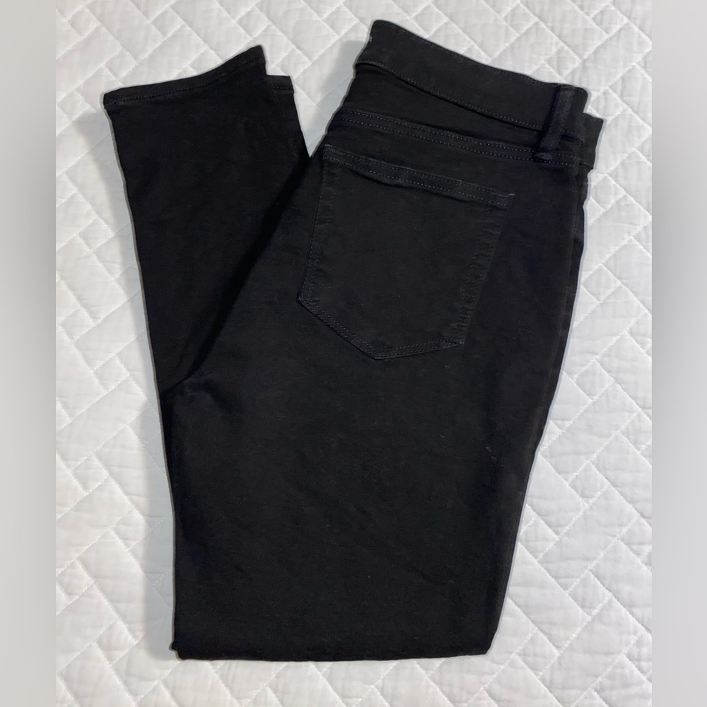 Loft High Rise Skinny Black Jeans - 8P